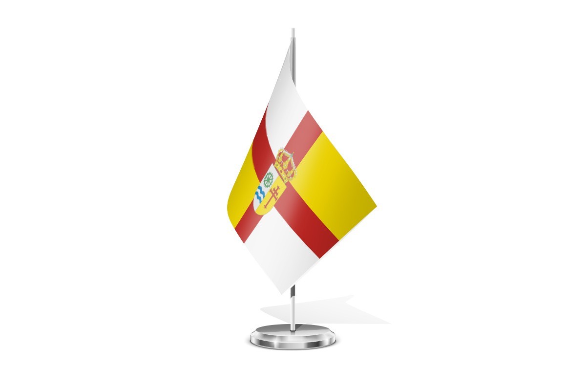 Bandera de mesa de Numancia de la Sagra