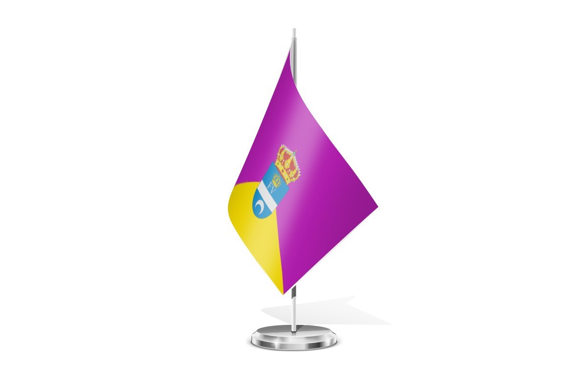 Bandera de mesa de Olías del Rey