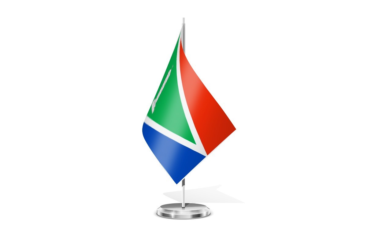 Bandera de mesa de Otero
