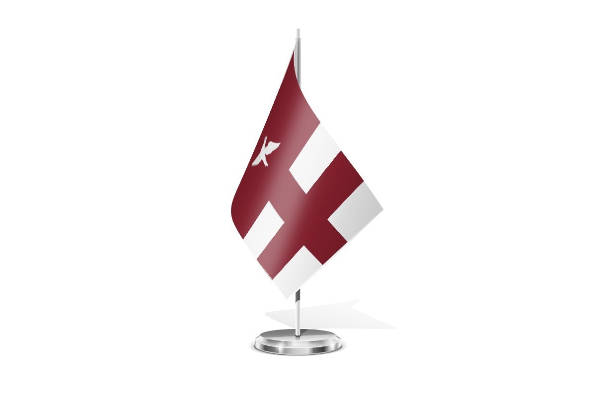Bandera de mesa de Palomeque