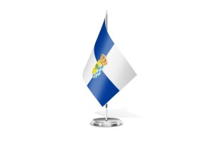 Bandera de mesa de Parrillas 123