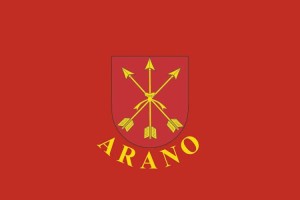Bandera de Arano de alta calidad para exterior 123