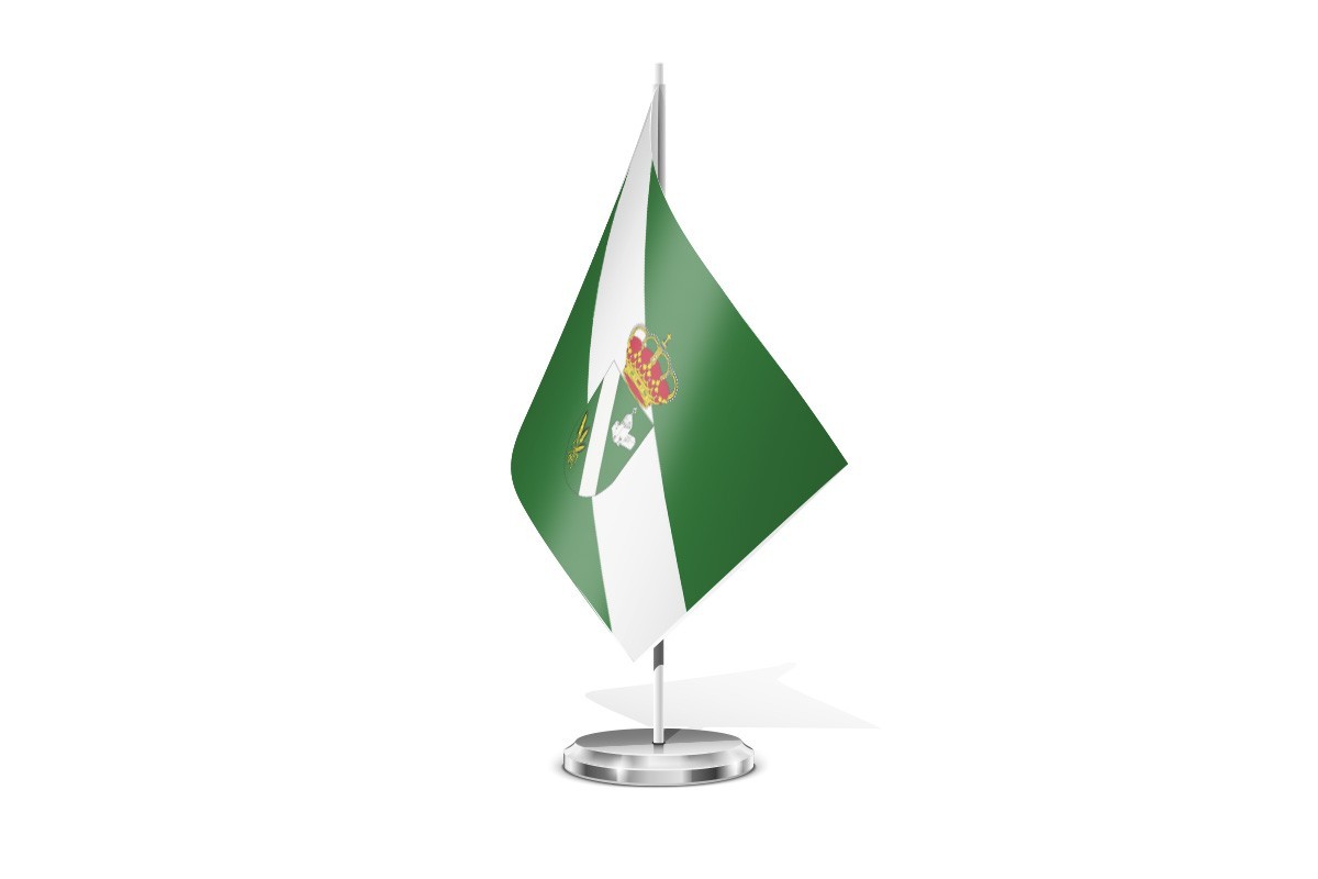 Bandera de mesa de Rielves
