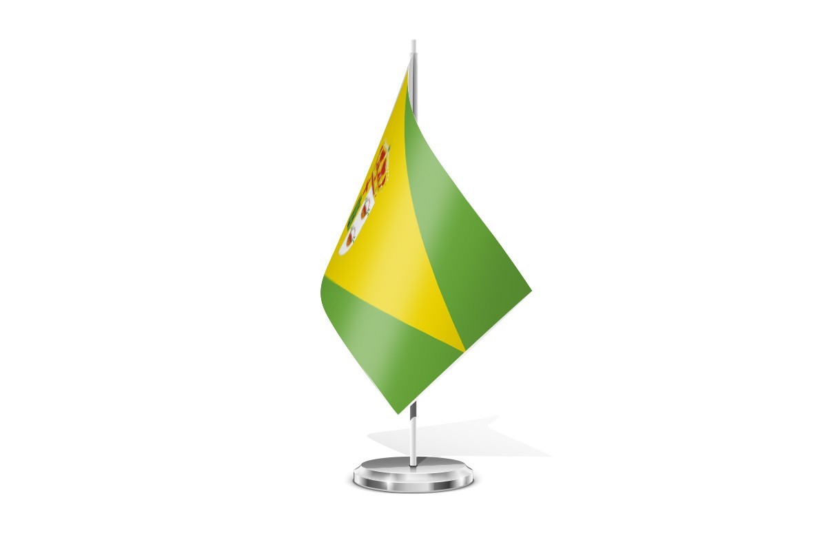 Bandera de mesa de San Martín de Montalbán