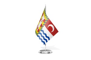 Bandera de mesa de Torre de Esteban Hambrán 123