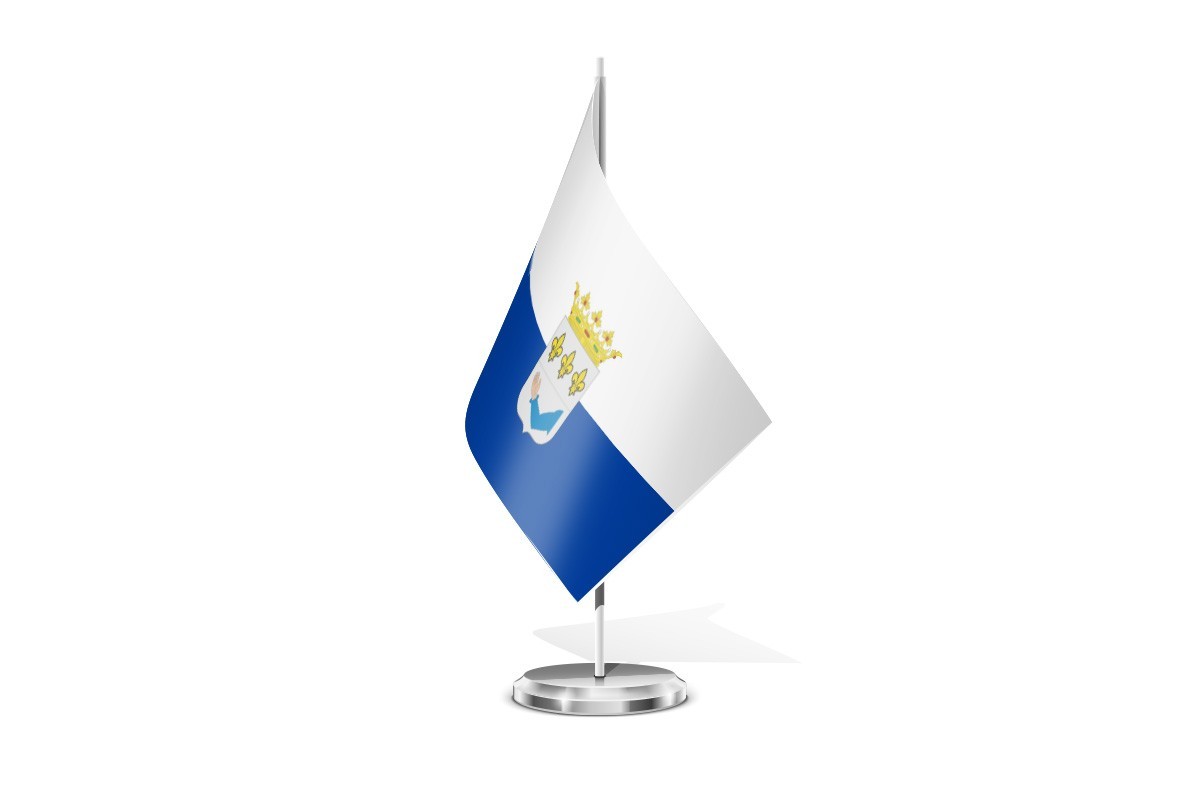 Bandera de mesa de Villatobas