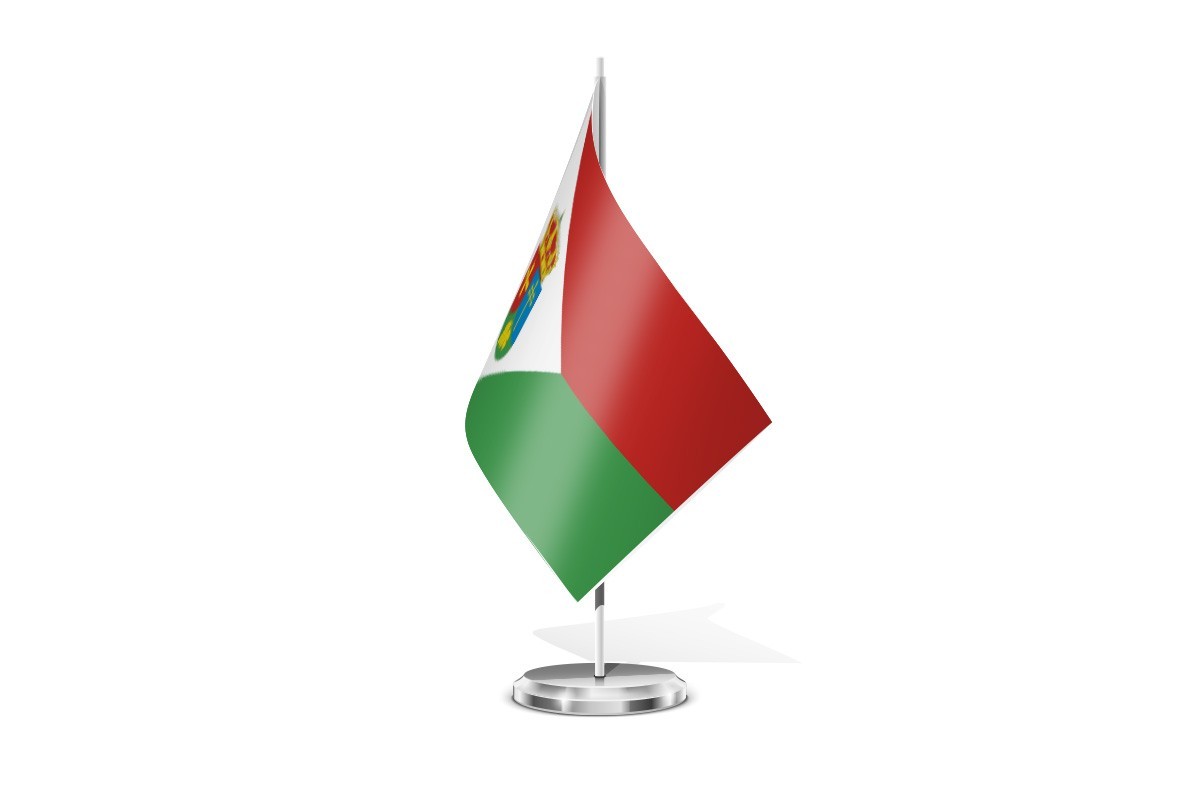 Bandera de mesa de Yeles