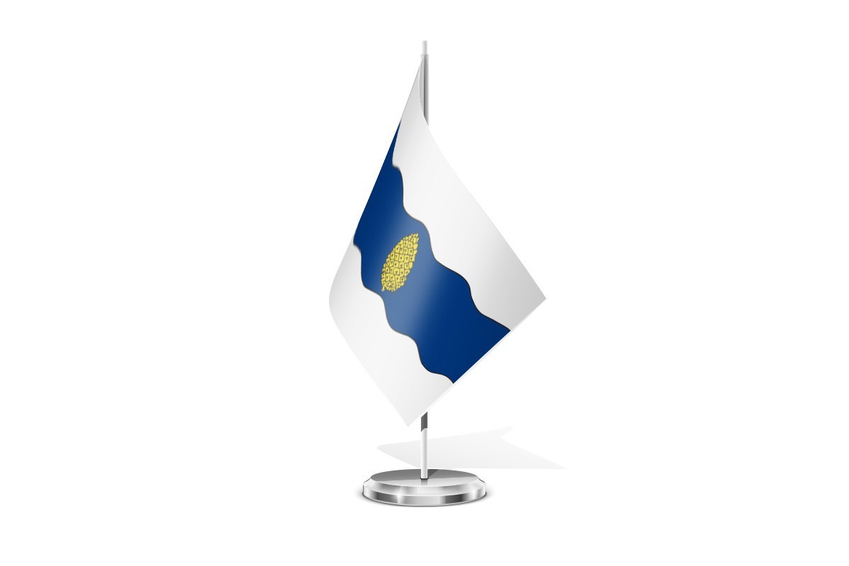 Bandera de mesa de Alcalá de Gurrea