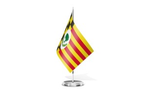 Bandera de mesa de Alcampell 123