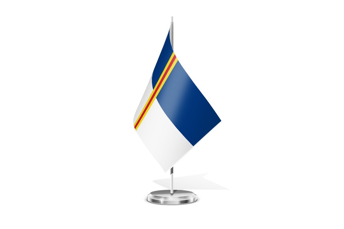 Bandera de mesa de Azlor