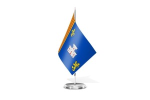 Bandera de mesa de Benabarre 123