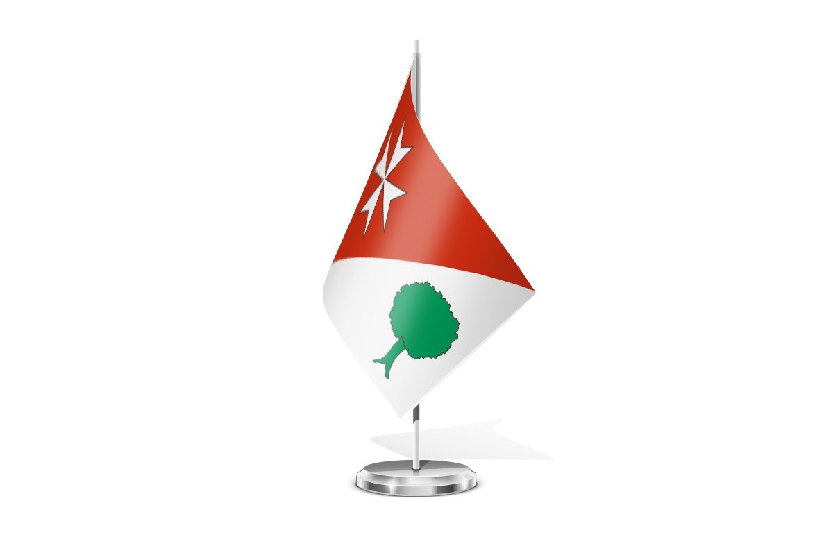 Bandera de mesa de Binaced