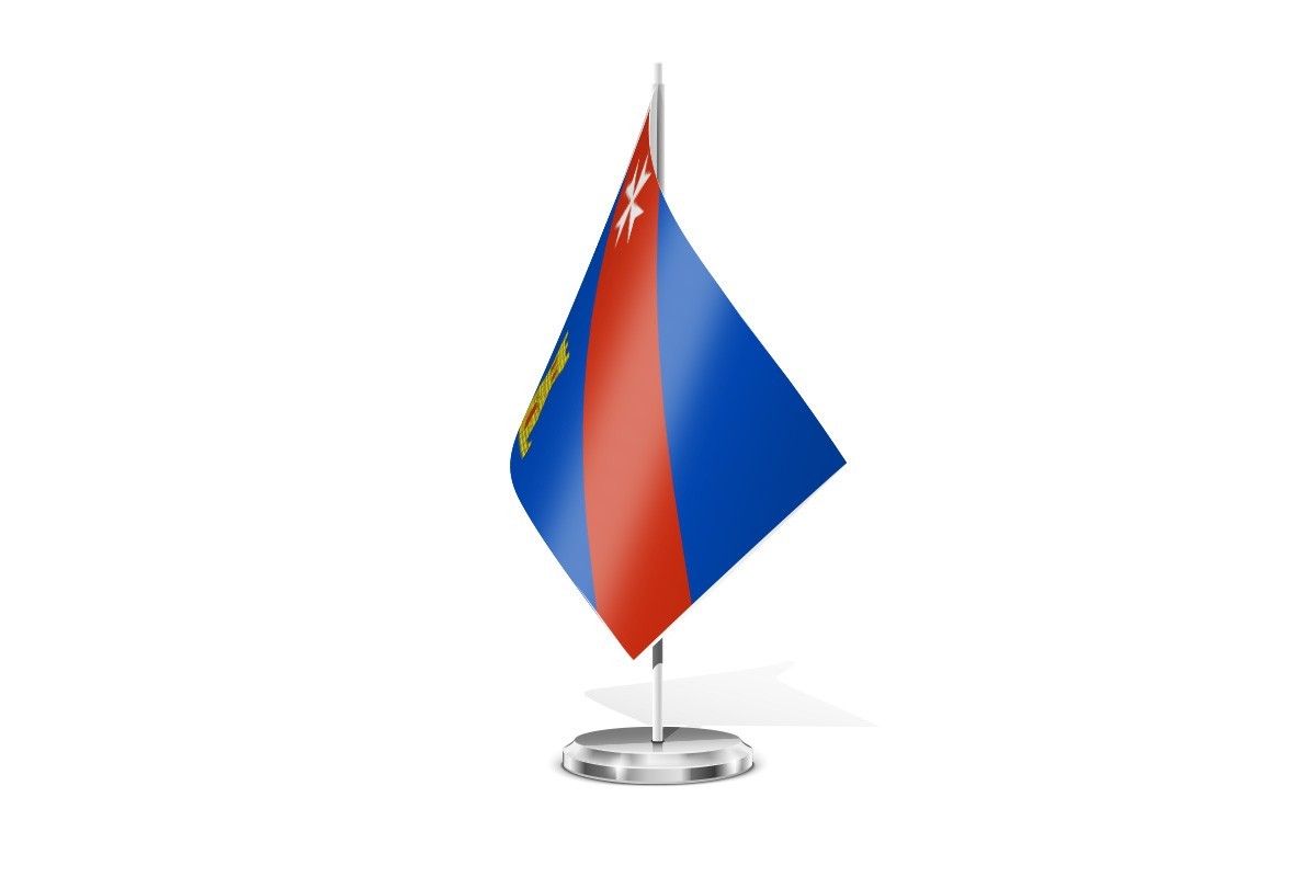 Bandera de mesa de Binéfar