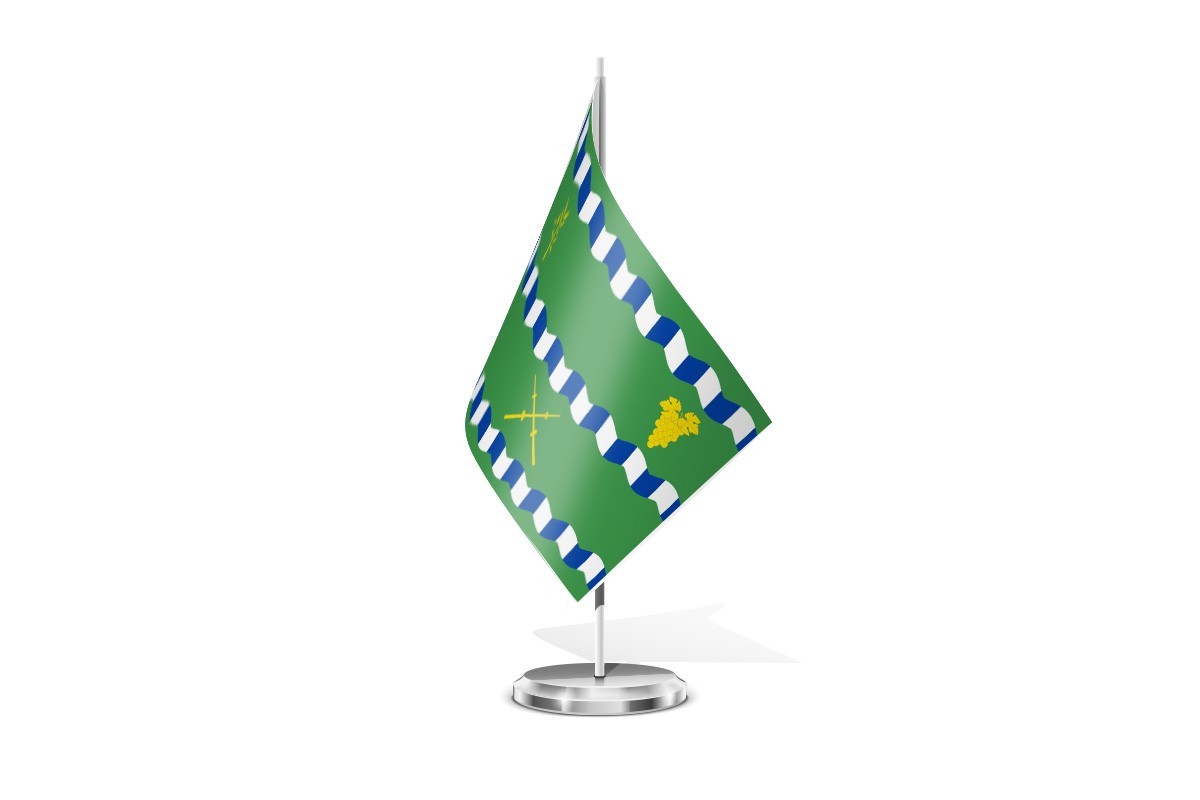 Bandera de mesa de Salas Bajas