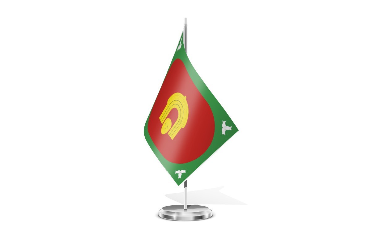 Bandera de mesa de Sesué
