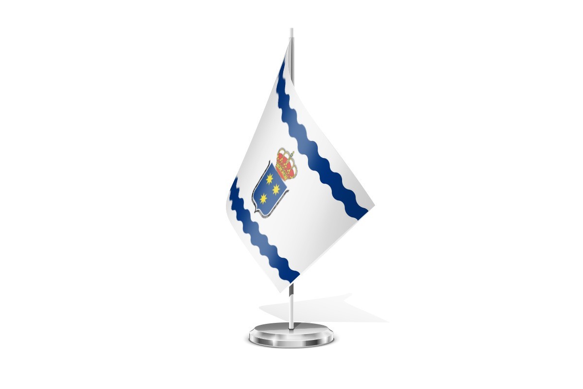 Bandera de mesa de Ainzón