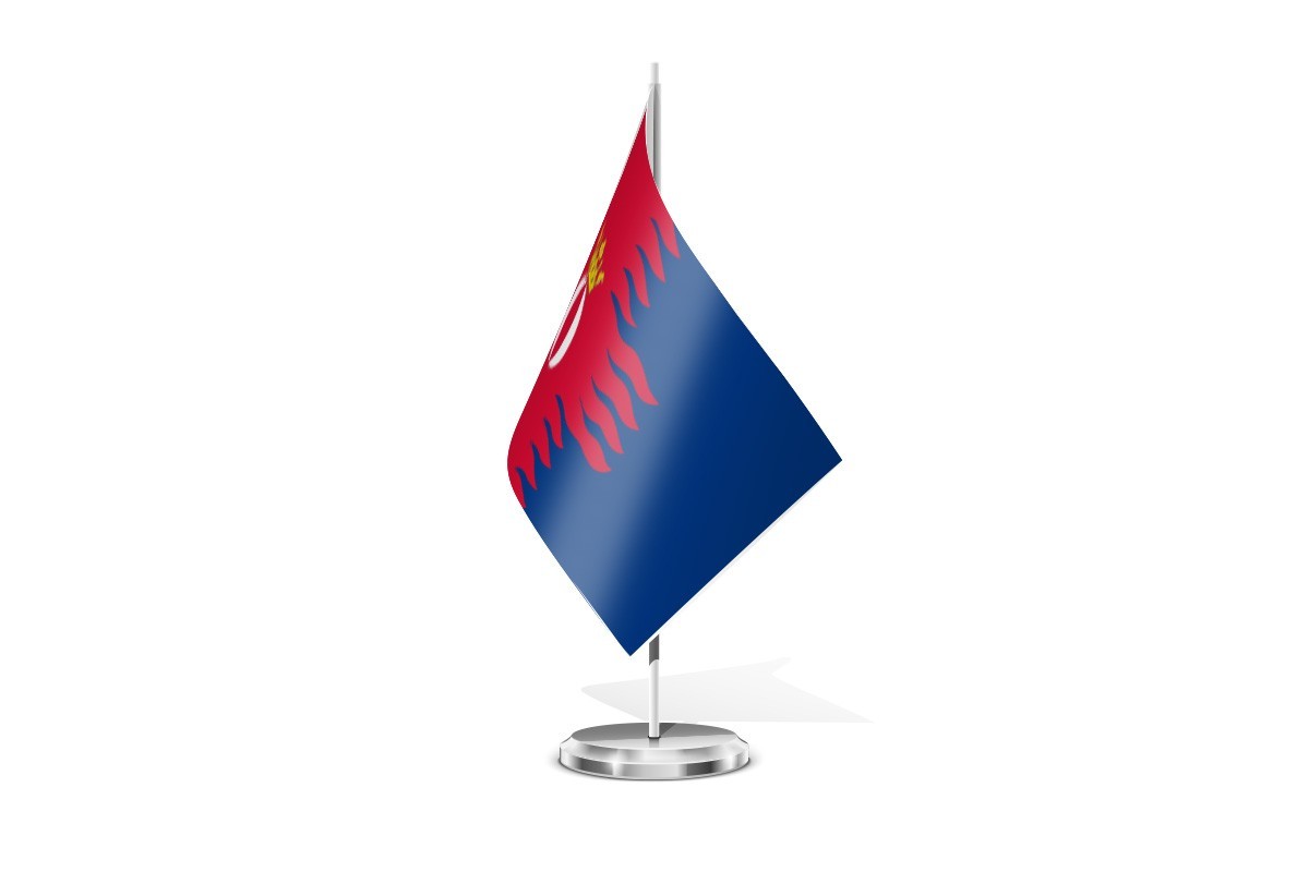 Bandera de mesa de Alforque