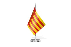 Bandera de mesa de Azuara 123