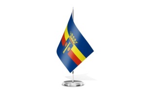 Bandera de mesa de Botorrita 123