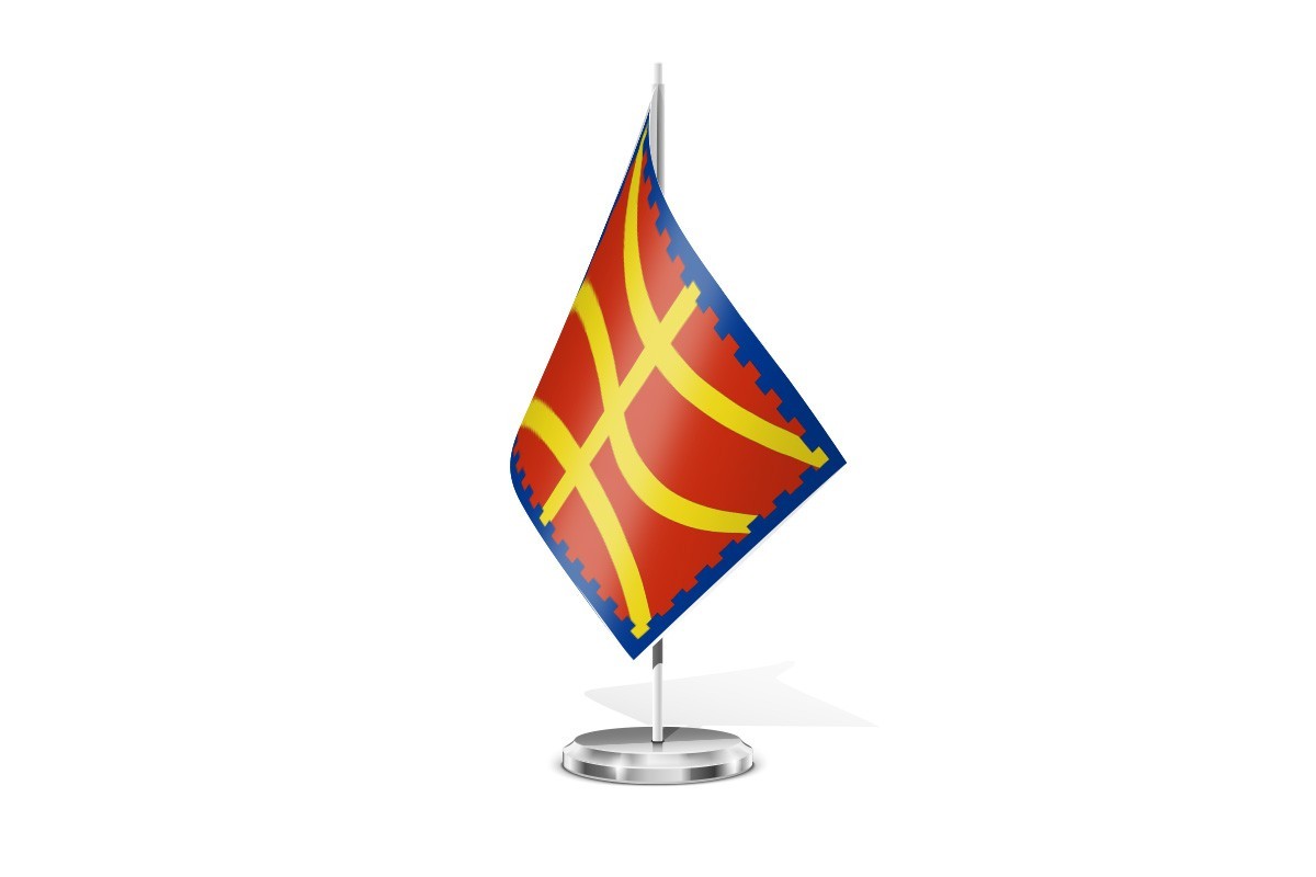 Bandera de mesa de Bujaraloz