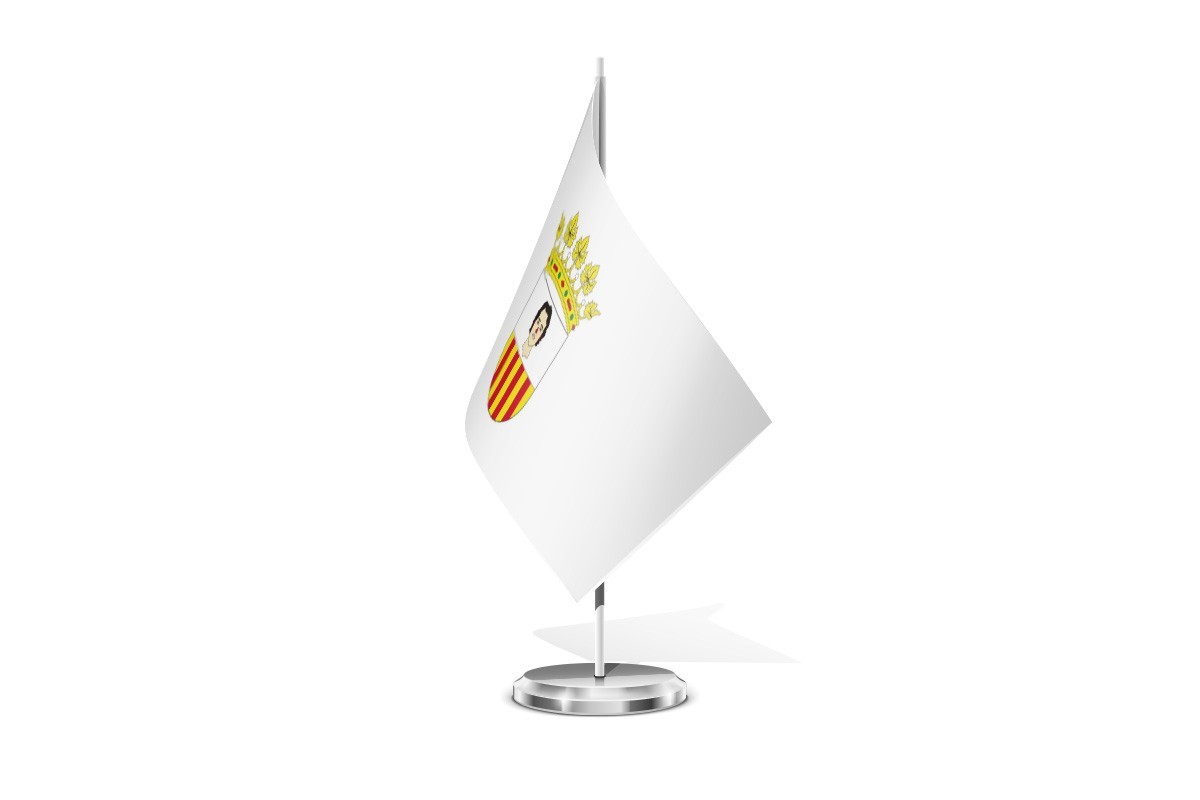Bandera de mesa de Cariñena