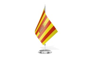 Bandera de mesa de Daroca 123