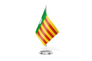 Bandera de mesa de Erla 123