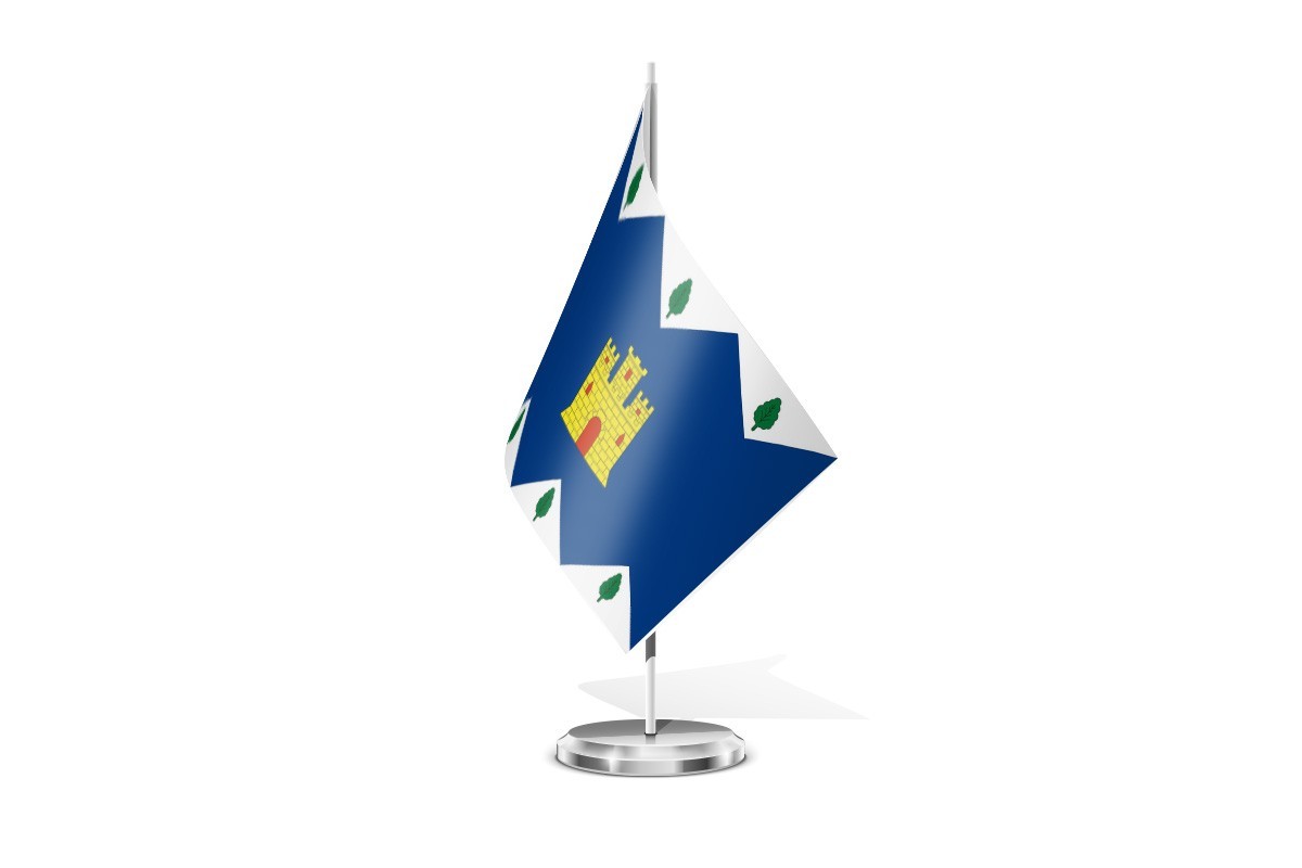 Bandera de mesa de Fayos