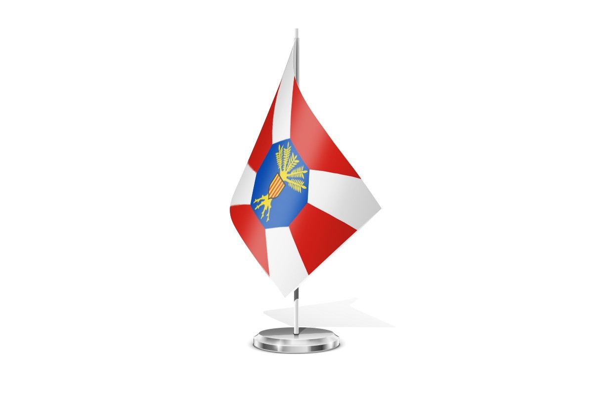 Bandera de mesa de Frasno
