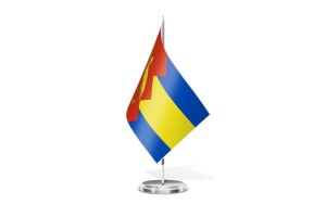 Bandera de mesa de Fréscano 123