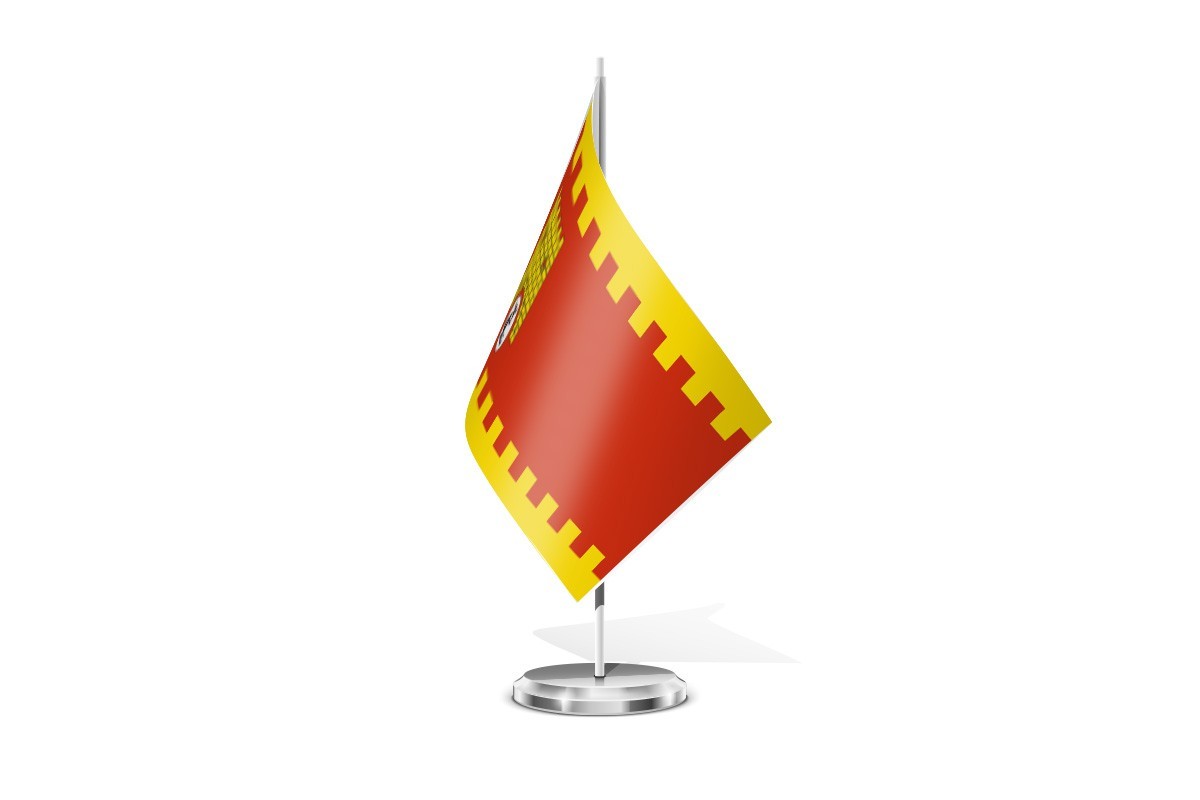 Bandera de mesa de Langa del Castillo