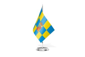 Bandera de mesa de Lécera 123