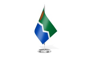 Bandera de mesa de Mediana de Aragón 123