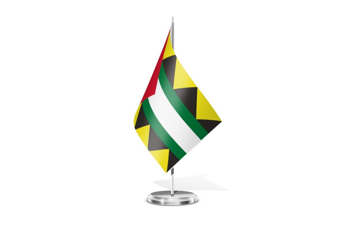 Bandera de mesa de Monegrillo