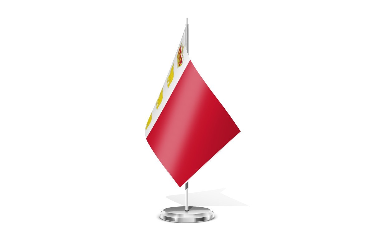 Bandera de mesa de Osera de Ebro