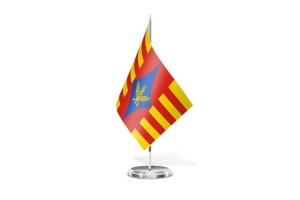 Bandera de mesa de Paniza 123