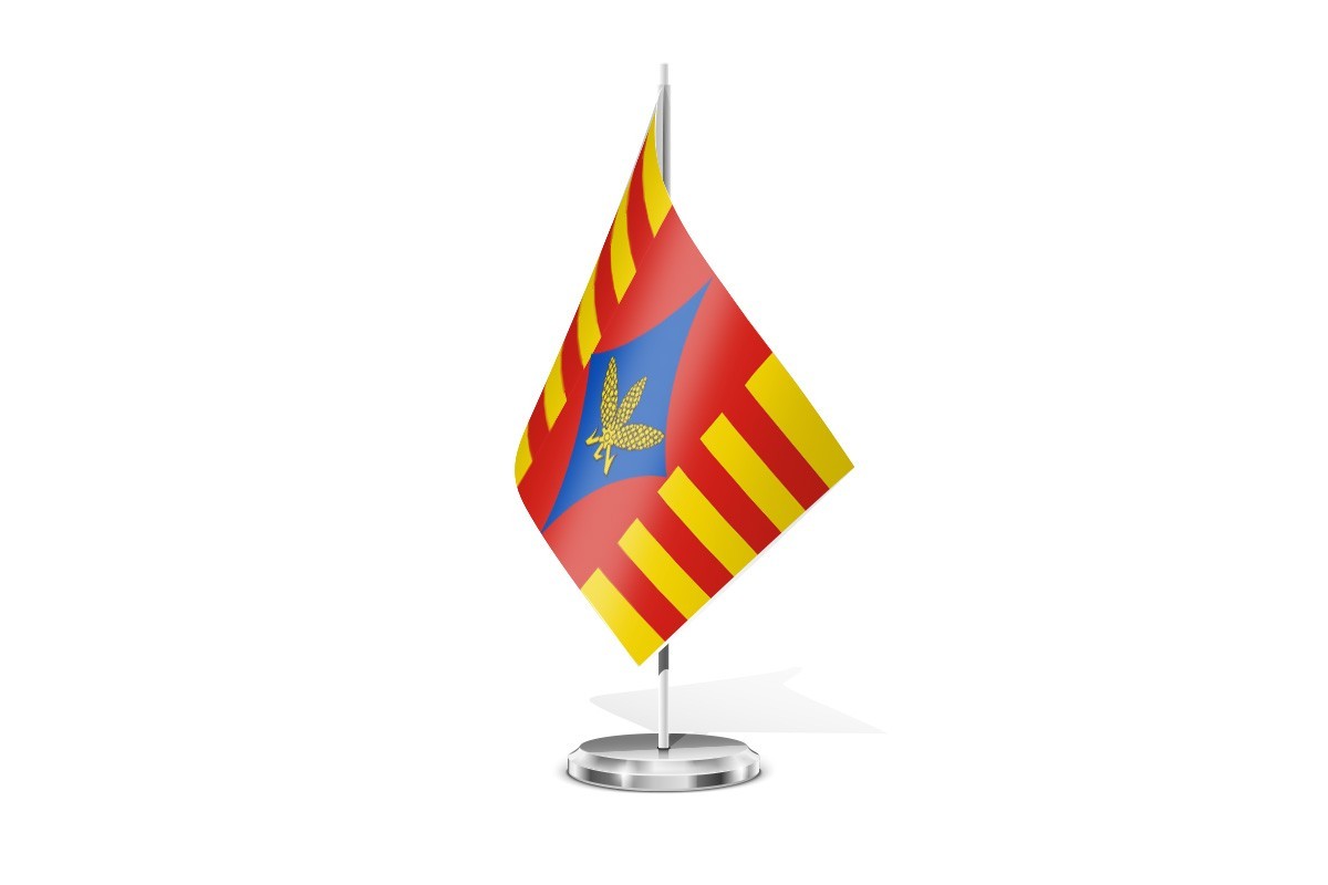 Bandera de mesa de Paniza
