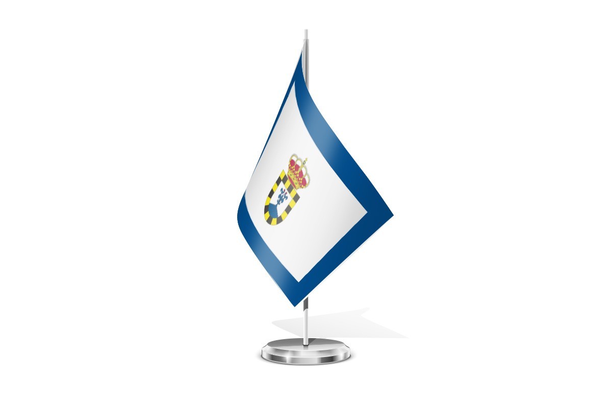 Bandera de mesa de Pinseque