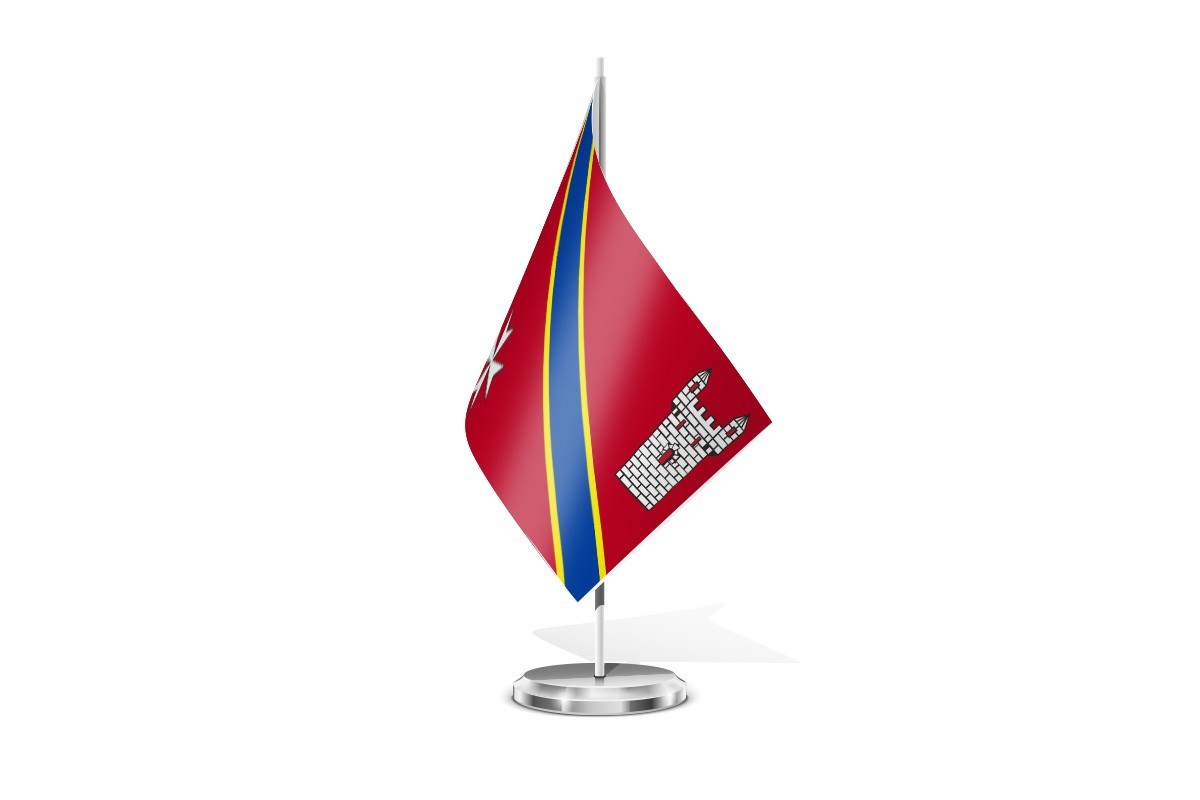 Bandera de mesa de Pleitas