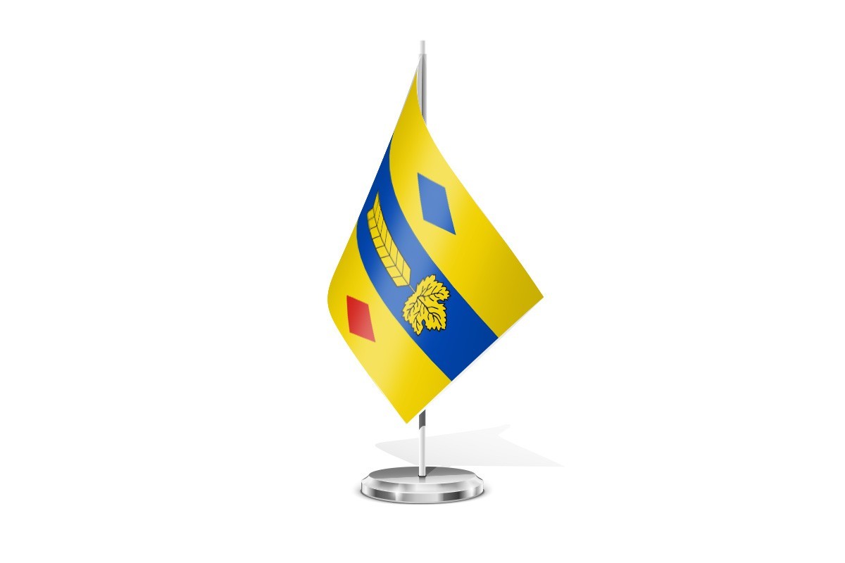 Bandera de mesa de Plenas