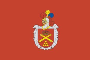 Bandera de Ayegui de alta calidad para exterior 123