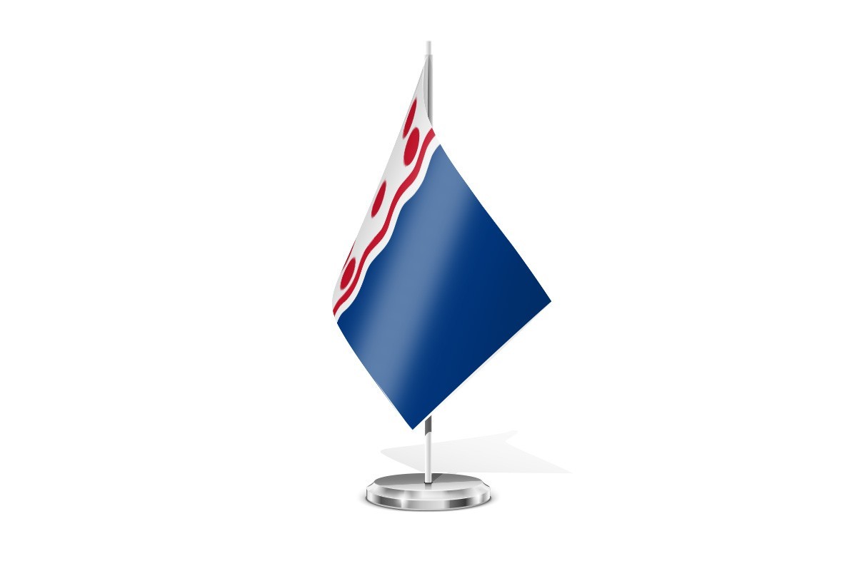 Bandera de mesa de Quinto