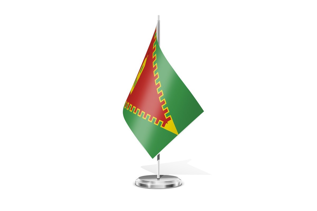 Bandera de mesa de Ruesca