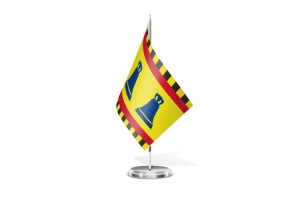 Bandera de mesa de Sobradiel 123