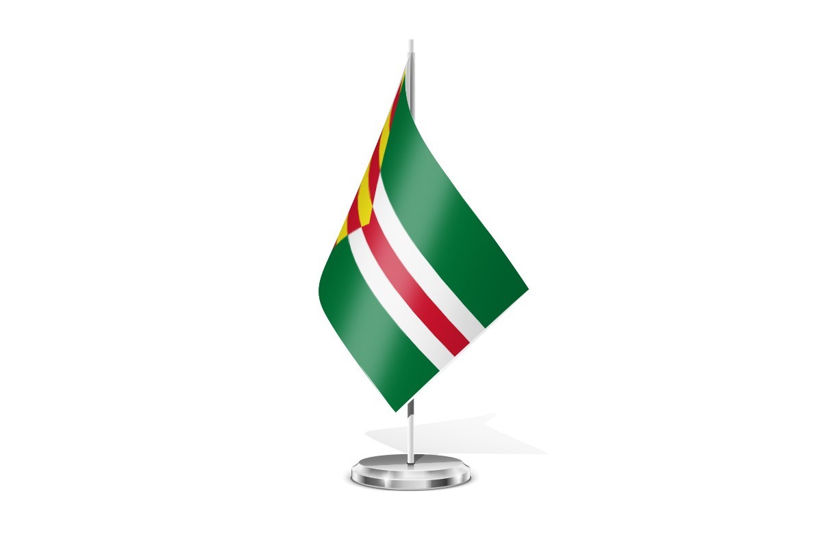 Bandera de mesa de Terrer