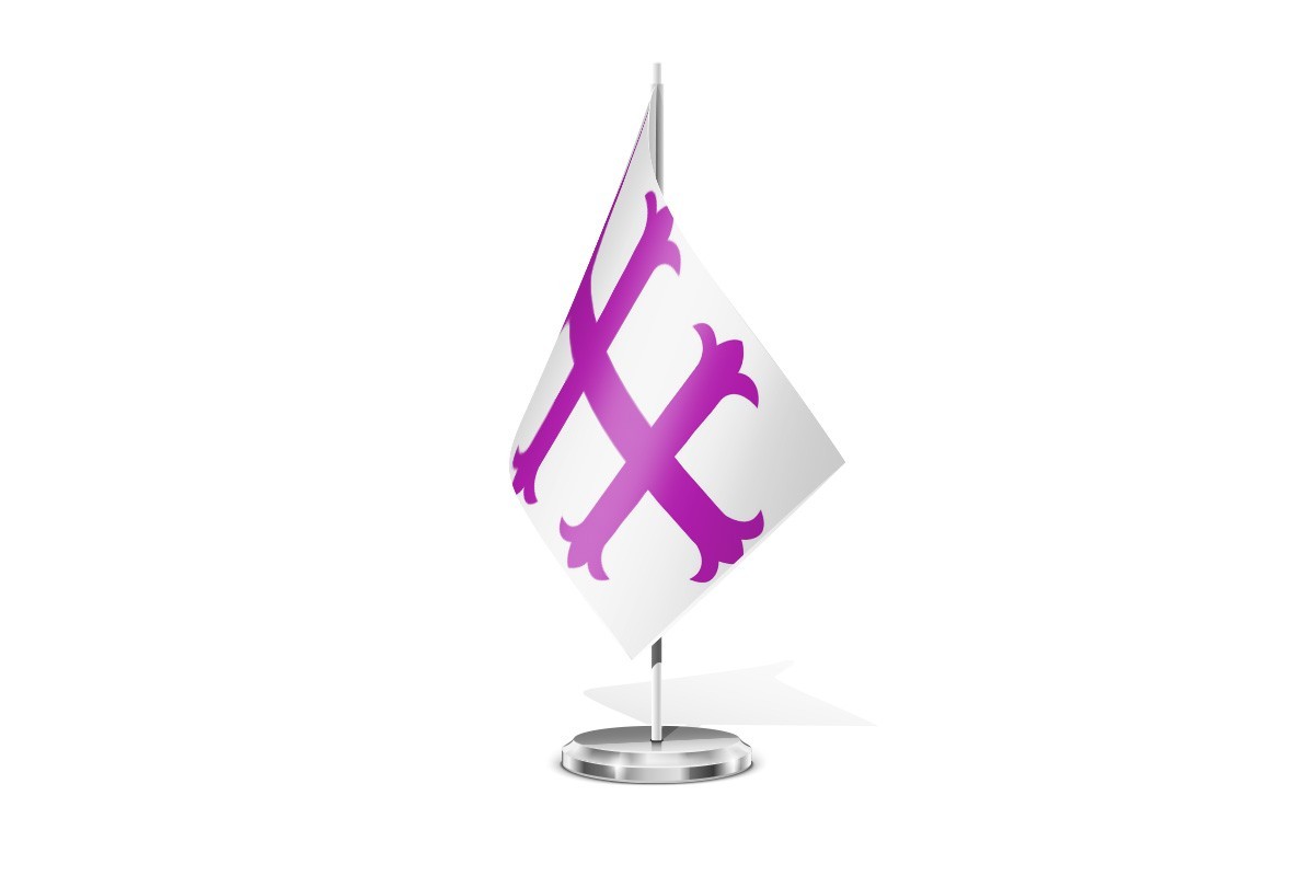 Bandera de mesa de Tobed