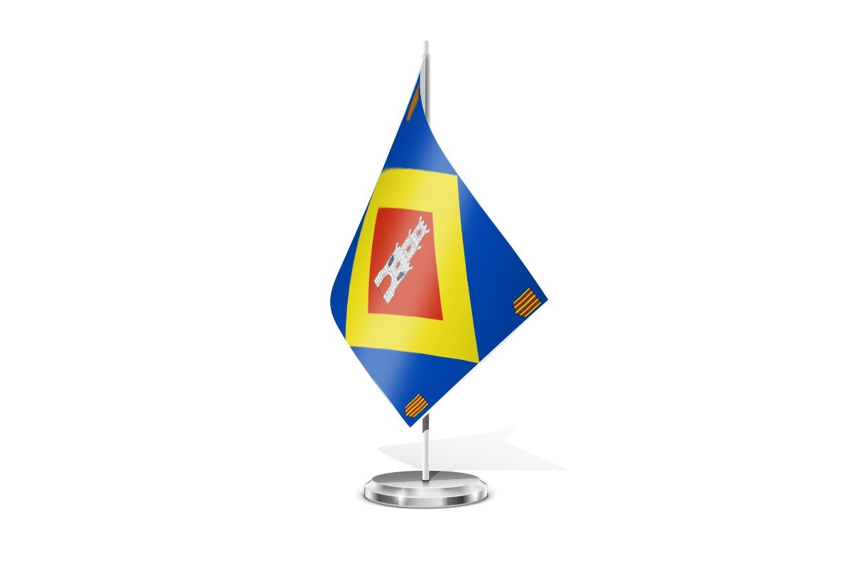 Bandera de mesa de Torralba de Ribota