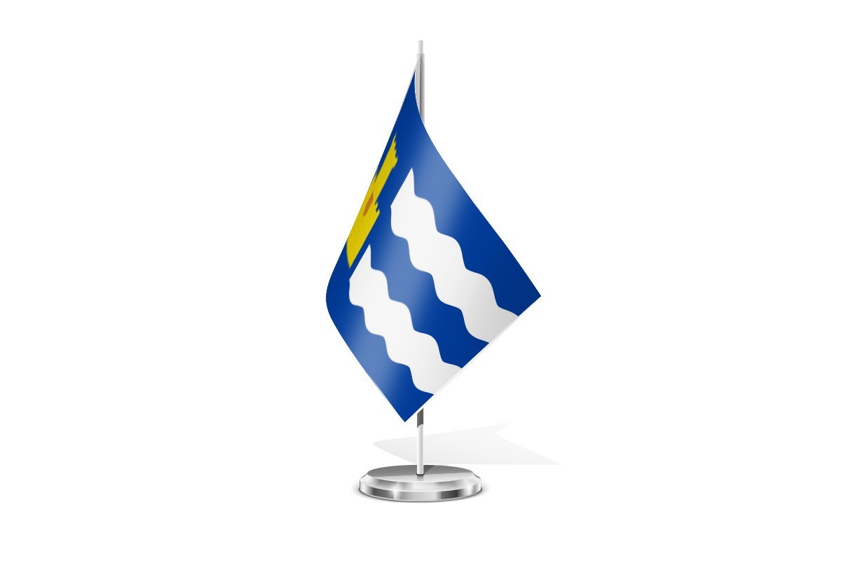 Bandera de mesa de Torrijo de la Cañada