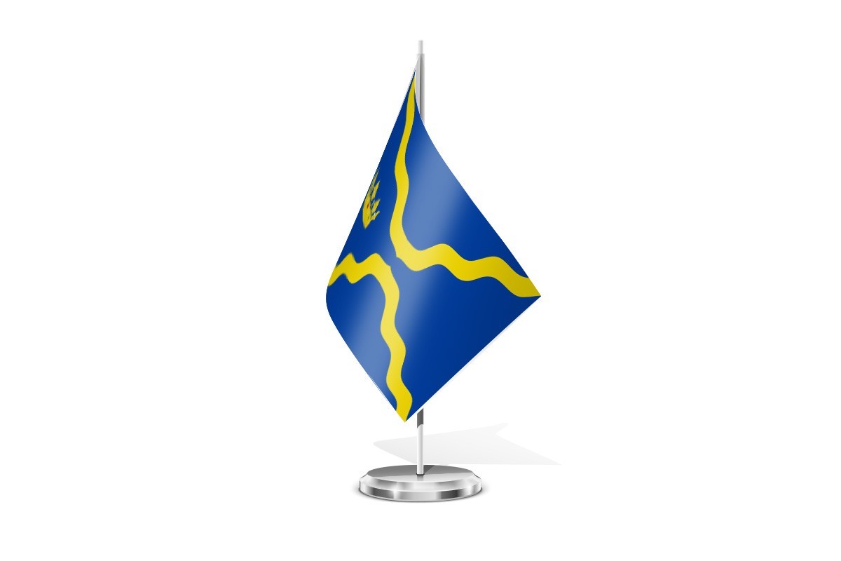 Bandera de mesa de Undués de Lerda