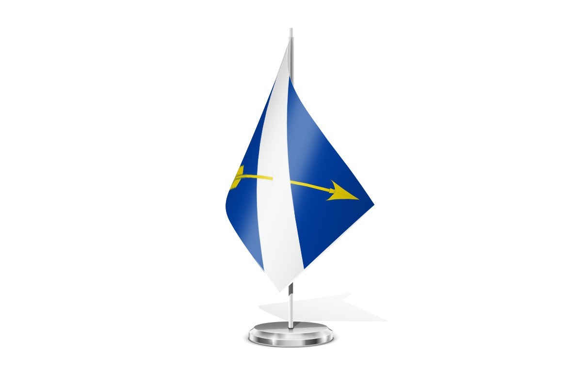 Bandera de mesa de Urrea de Jalón